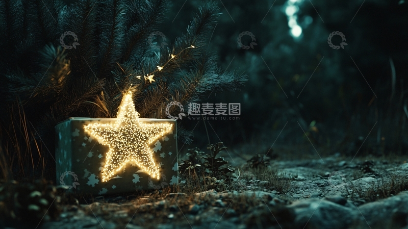 高清大图下载【趣麦麦图】小星星灯1