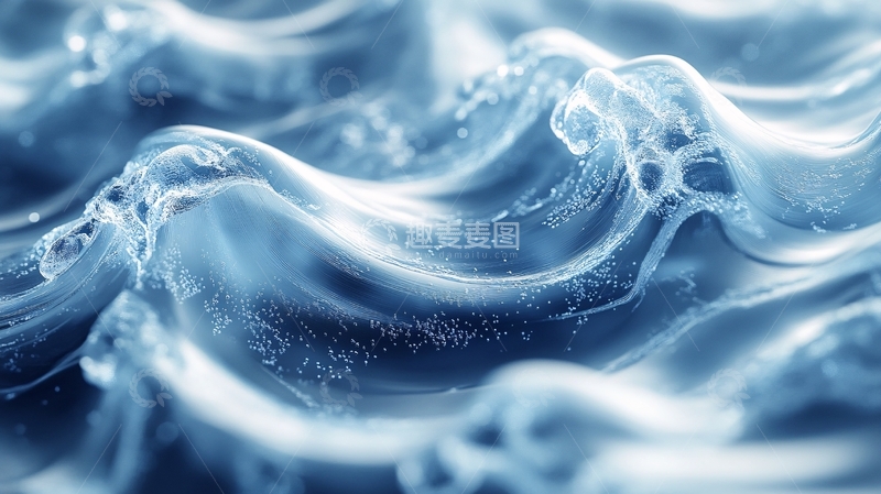 高清大图下载【趣麦麦图】梦幻水纹1