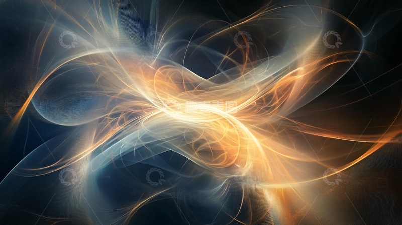 高清大图下载【趣麦麦图】抽象线条虚幻朦胧幻影2
