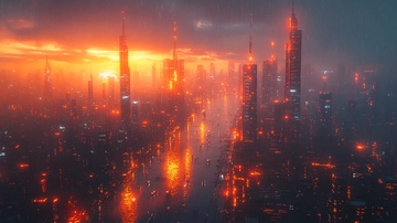 雨雾之下的陆家嘴1