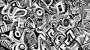 涂鸦风格立体背景2