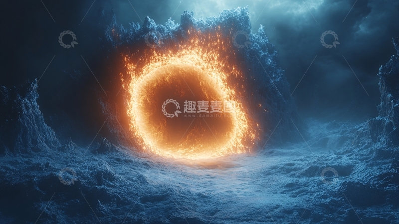 高清大图下载【趣麦麦图】爆发特效设计4