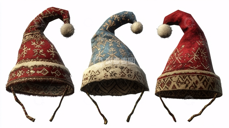 高清大图下载【趣麦麦图】鄂伦春族狍头帽