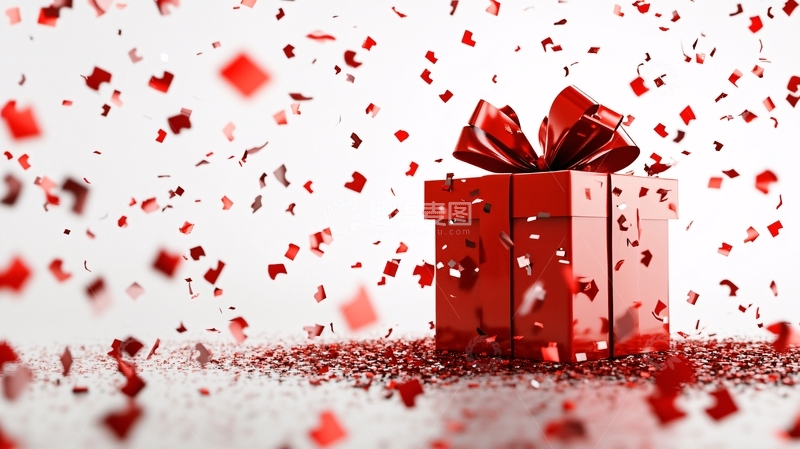 高清大图下载【趣麦麦图】礼品盒爆炸