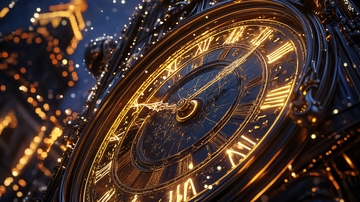 金色表盘时间金色时光1