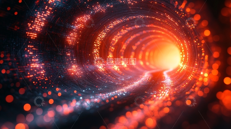 高清大图下载【趣麦麦图】数字隧道16