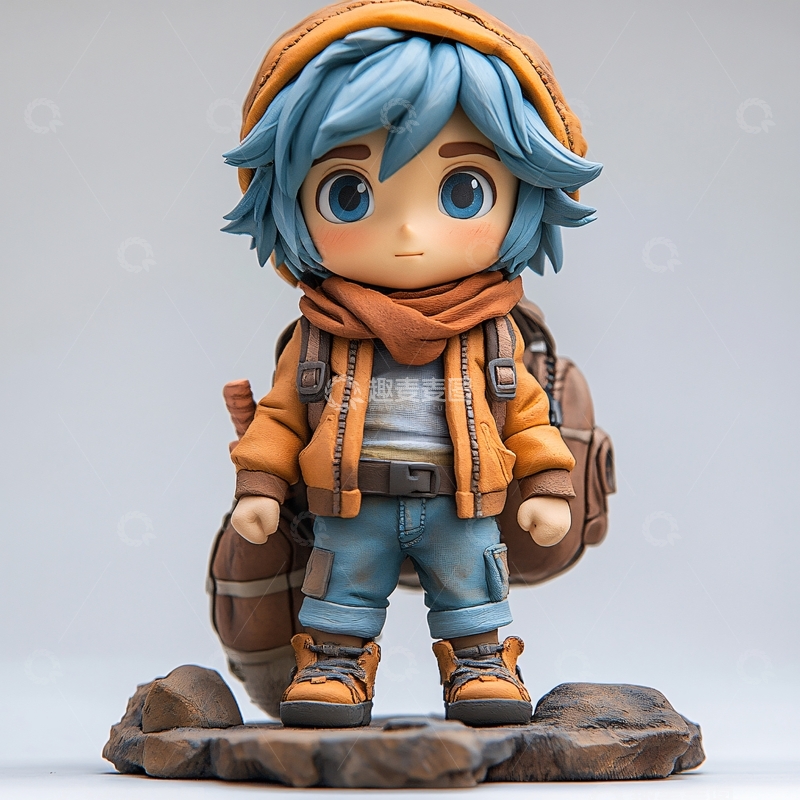 高清大图下载【趣麦麦图】动漫卡通手办人物1