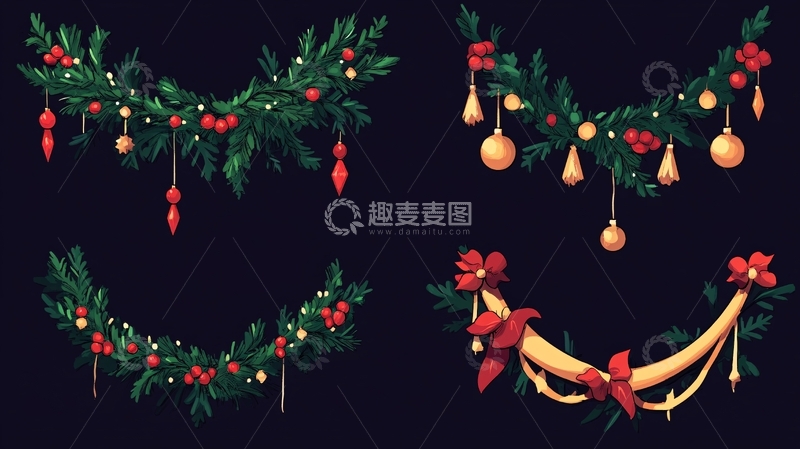 高清大图下载【趣麦麦图】璎珞柏树枝