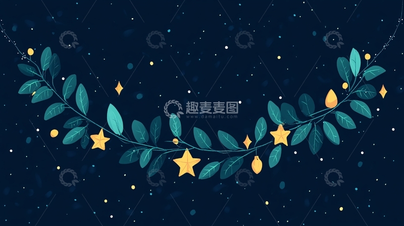 高清大图下载【趣麦麦图】假日深蓝色