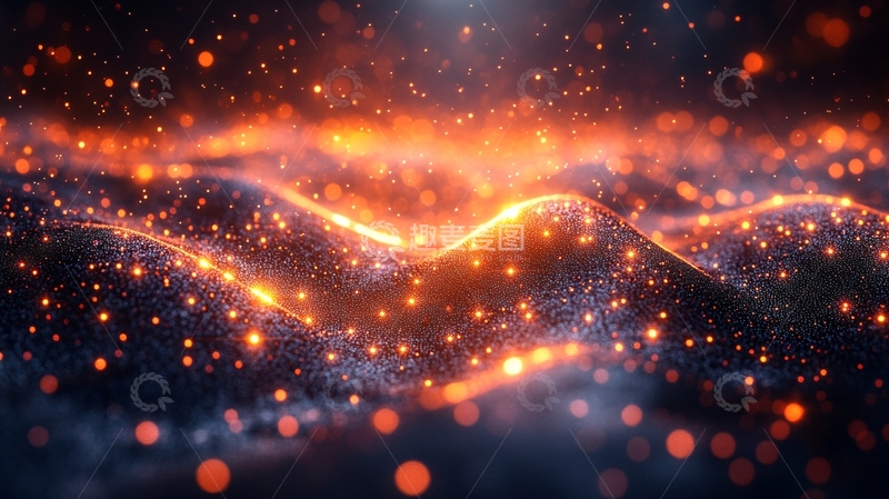 高清大图下载【趣麦麦图】水波纹星光6