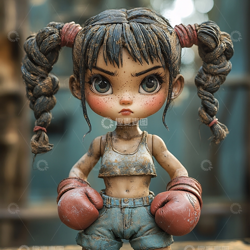 高清大图下载【趣麦麦图】动漫卡通手办人物3