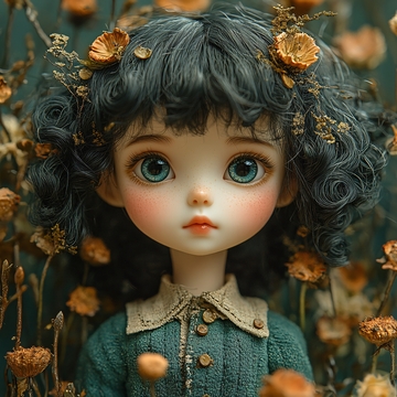 盲盒玩具女孩模型