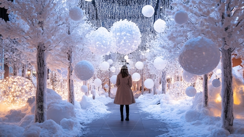高清大图下载【趣麦麦图】沉浸式雪景
