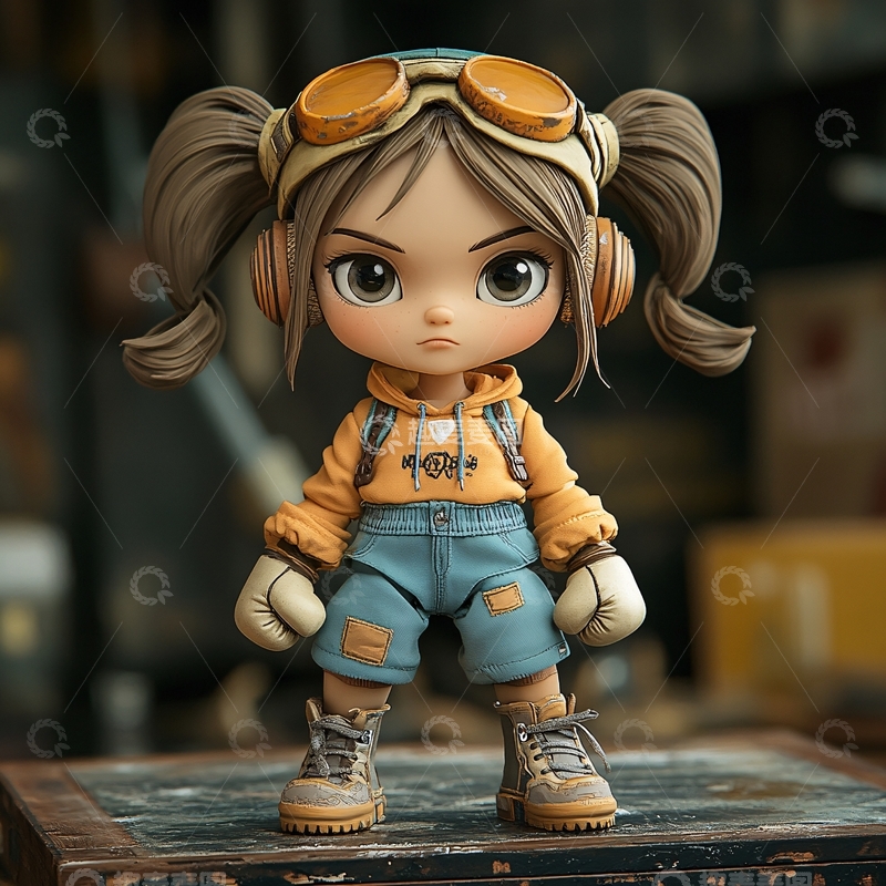 高清大图下载【趣麦麦图】盲盒手办卡通2