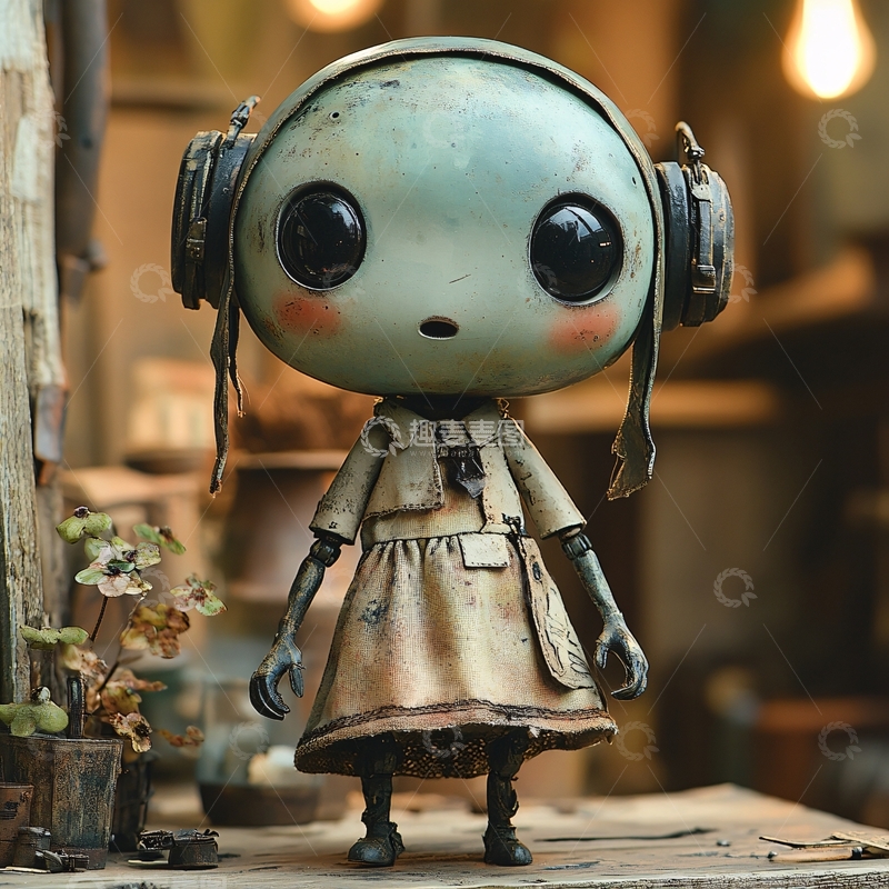 高清大图下载【趣麦麦图】原创手办玩偶10