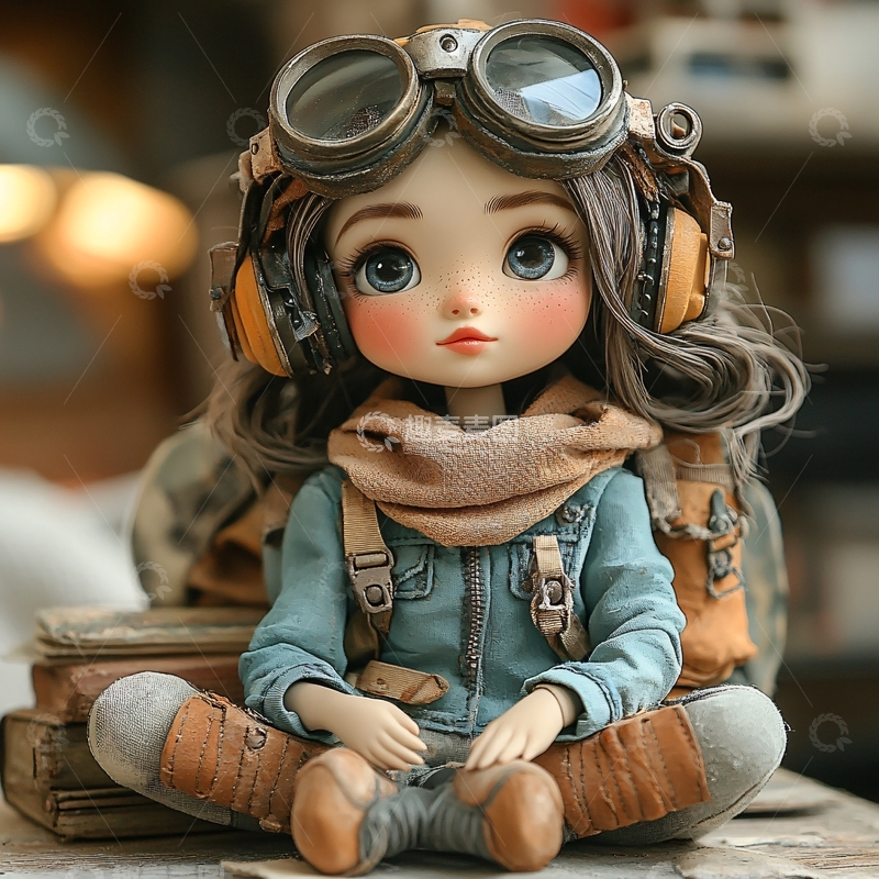 高清大图下载【趣麦麦图】原创手办玩偶2