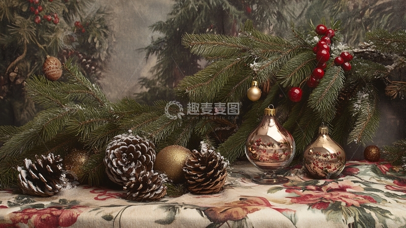 高清大图下载【趣麦麦图】圣诞组景