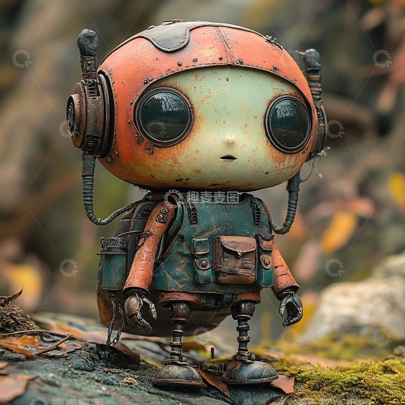 高清大图下载【趣麦麦图】原创手办玩偶5