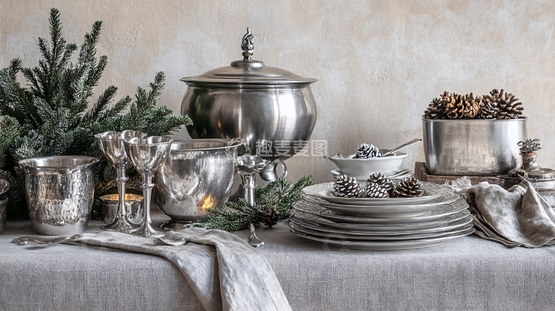 高清大图下载【趣麦麦图】什锦铜锅