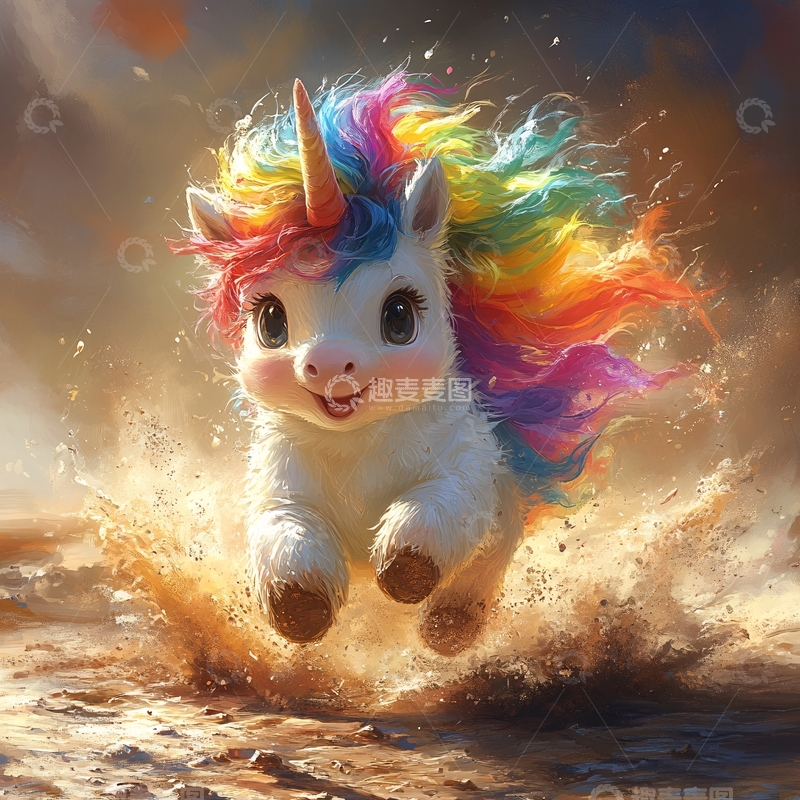 高清大图下载【趣麦麦图】梦幻童话彩虹彩虹小马6