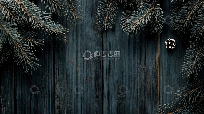 高清大图下载【趣麦麦图】蓝色的木质背景