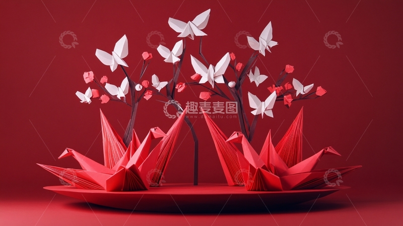 高清大图下载【趣麦麦图】情人节美陈效果图