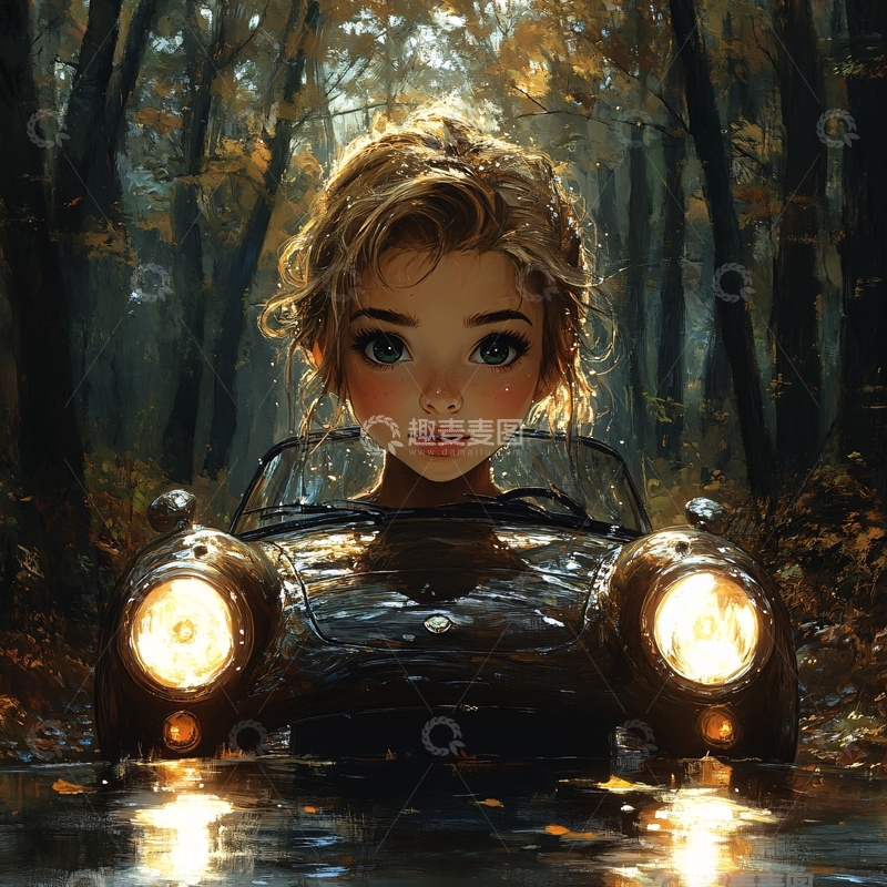 高清大图下载【趣麦麦图】厚涂头像3