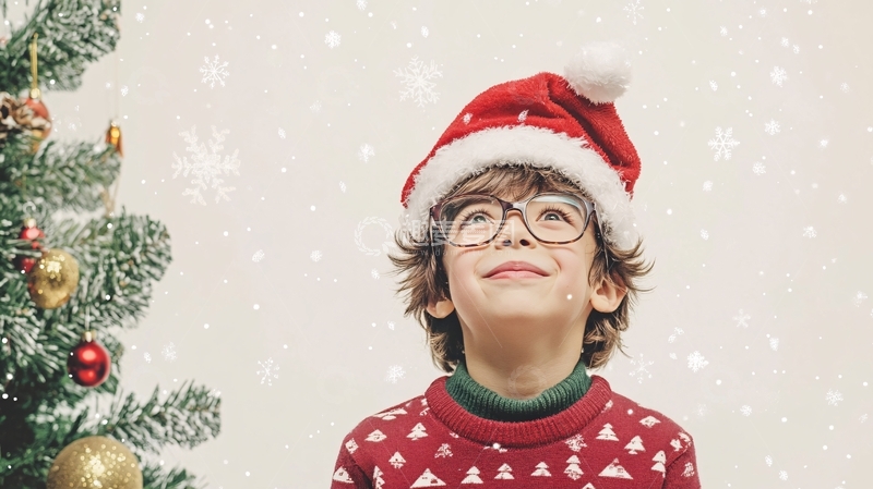 高清大图下载【趣麦麦图】庆祝圣诞节特写1