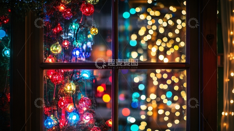 高清大图下载【趣麦麦图】窗台灯光