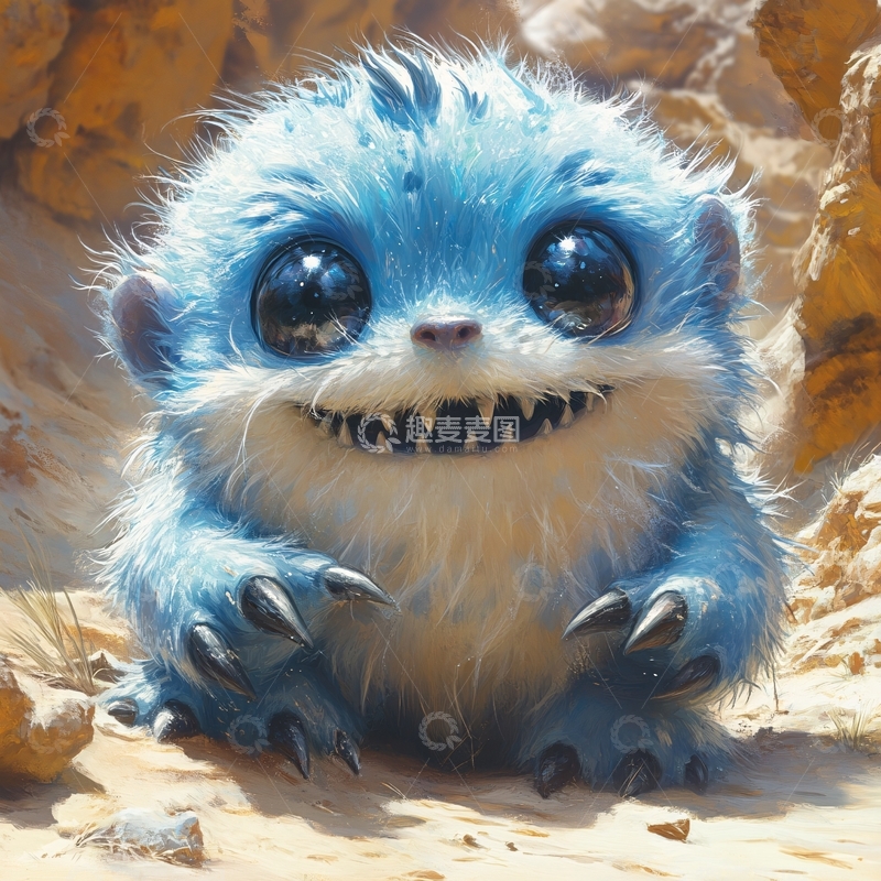 高清大图下载【趣麦麦图】小怪兽设计7