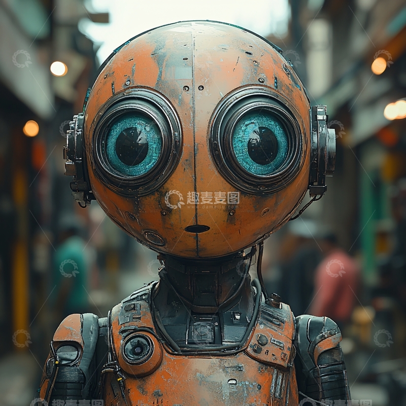 高清大图下载【趣麦麦图】科幻卡通人物