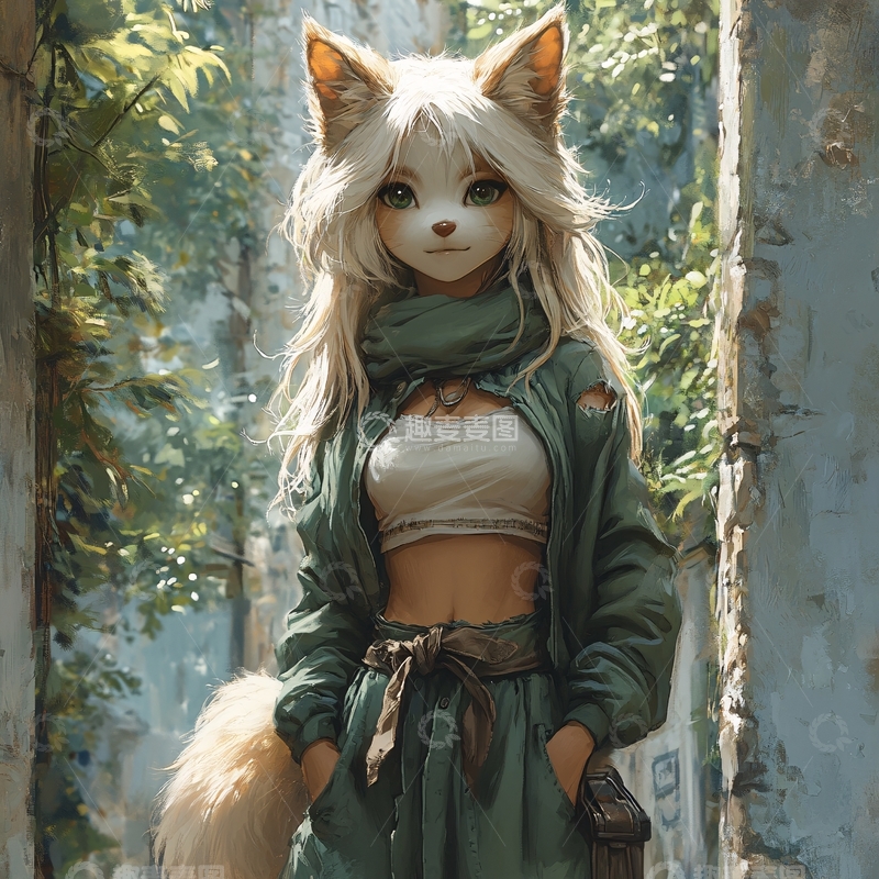 高清大图下载【趣麦麦图】小狐狸临摹36