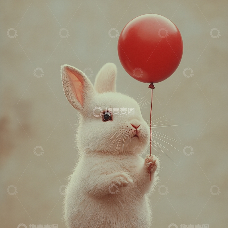 高清大图下载【趣麦麦图】小兔临摹27