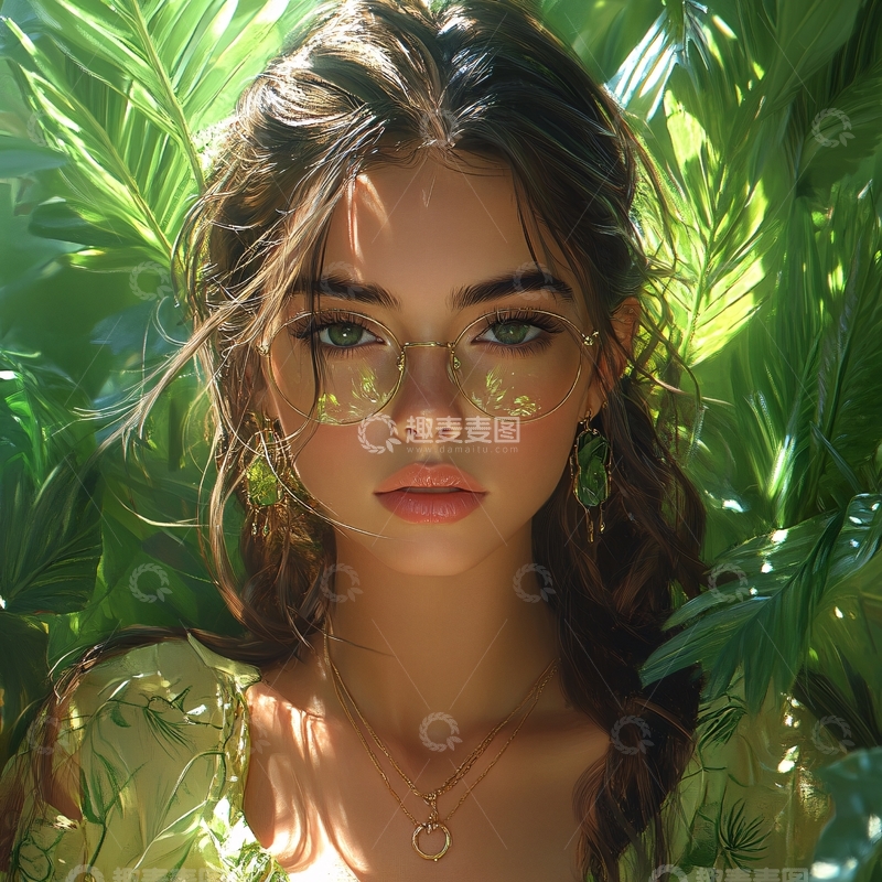 高清大图下载【趣麦麦图】写实人物插画8