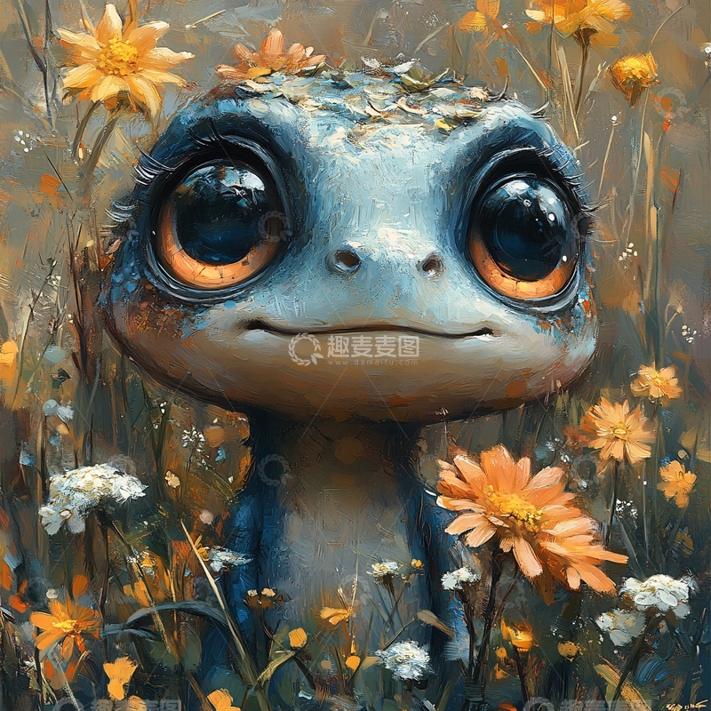 高清大图下载【趣麦麦图】动物插画写实1