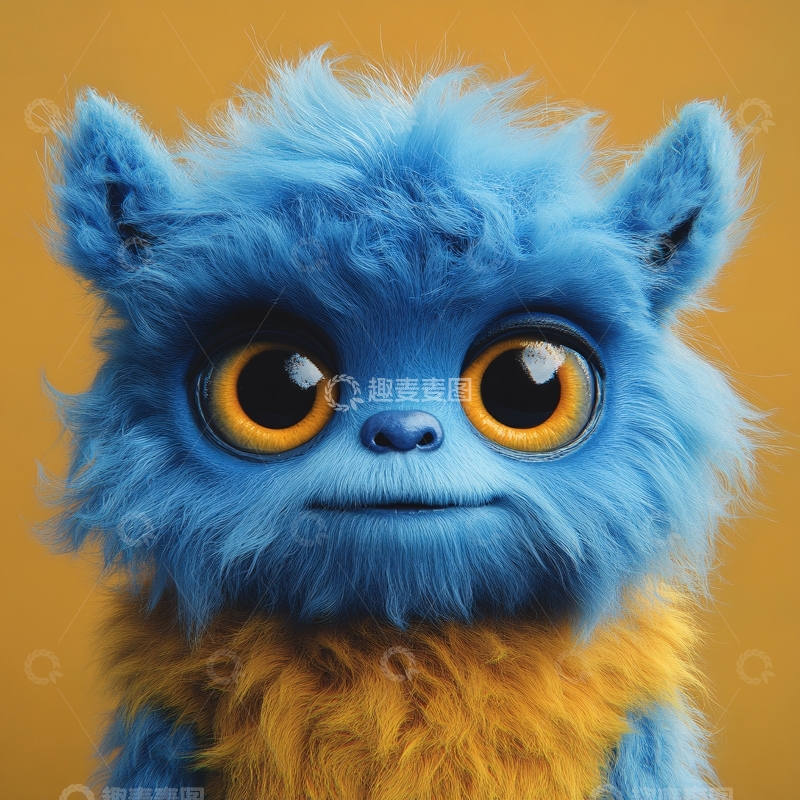 高清大图下载【趣麦麦图】-小怪兽设计9
