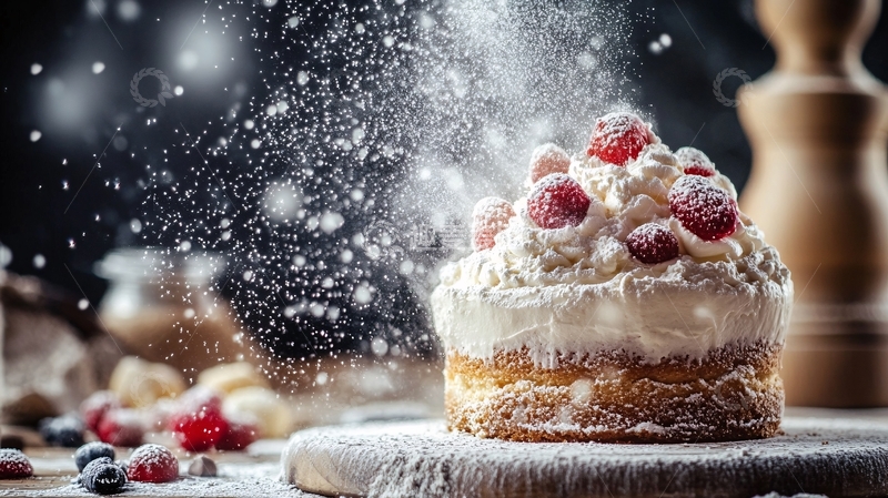高清大图下载【趣麦麦图】烹饪蛋糕甜点背景