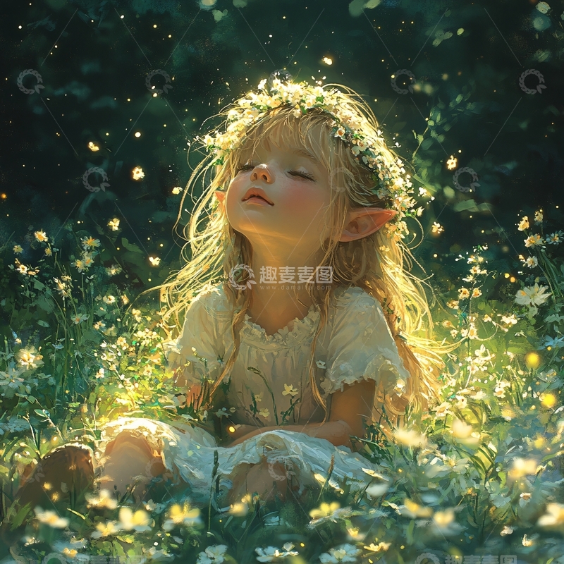 高清大图下载【趣麦麦图】小仙女精灵