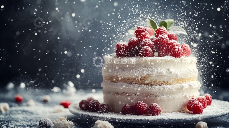 高清大图下载【趣麦麦图】烹饪甜点背景分离