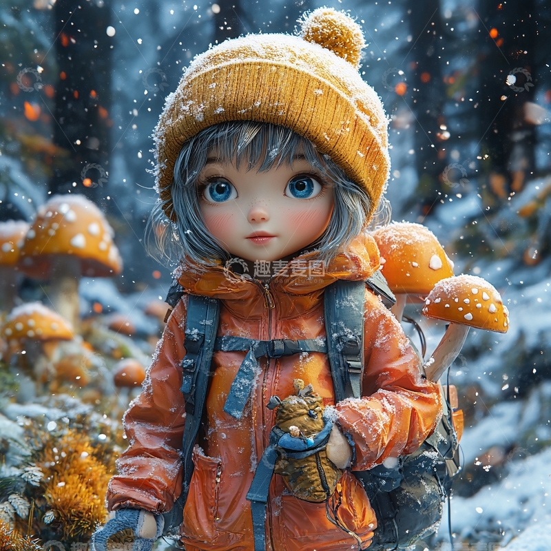 高清大图下载【趣麦麦图】原创手办玩偶14