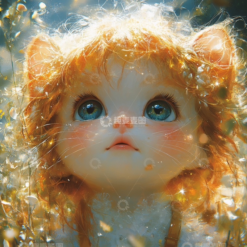 高清大图下载【趣麦麦图】流泪的玩具娃娃1