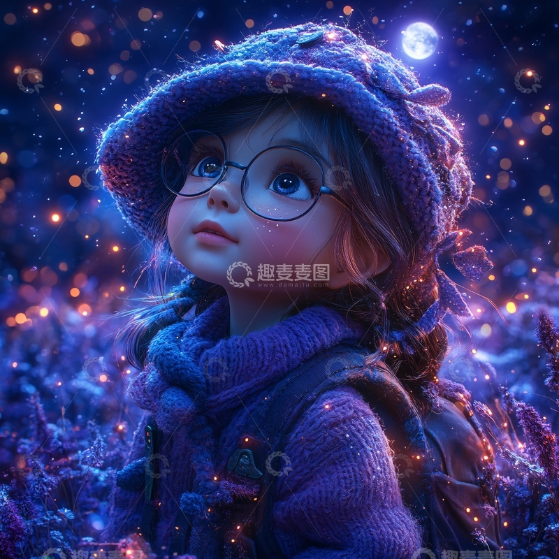 高清大图下载【趣麦麦图】魔发奇缘13