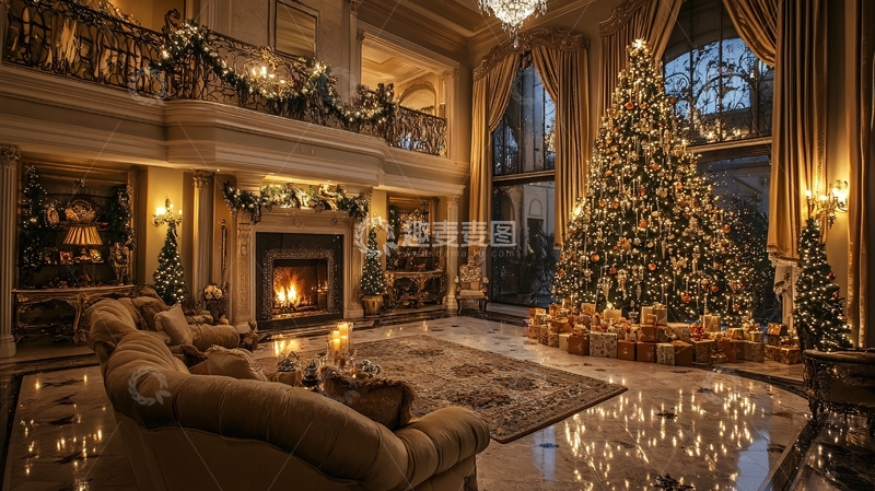 高清大图下载【趣麦麦图】-欧式圣诞风格13