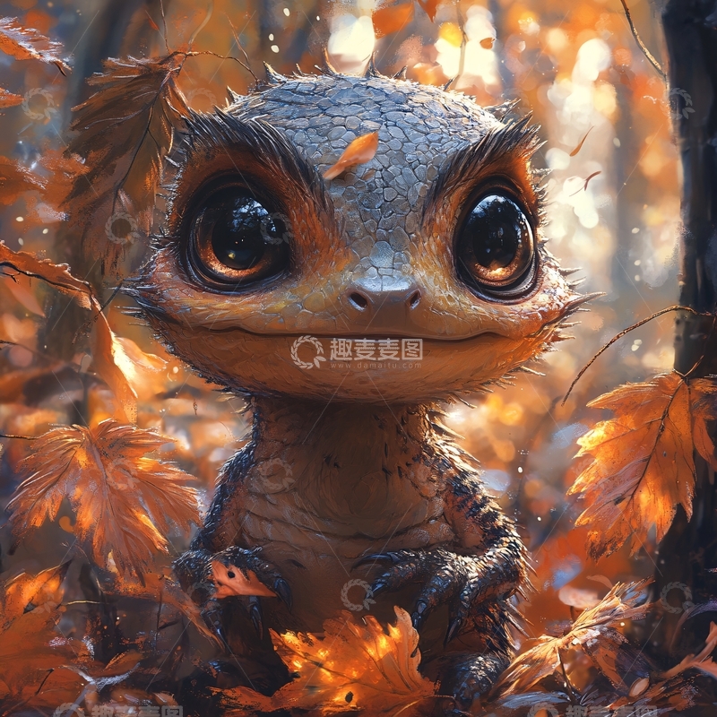 高清大图下载【趣麦麦图】原创小松鼠