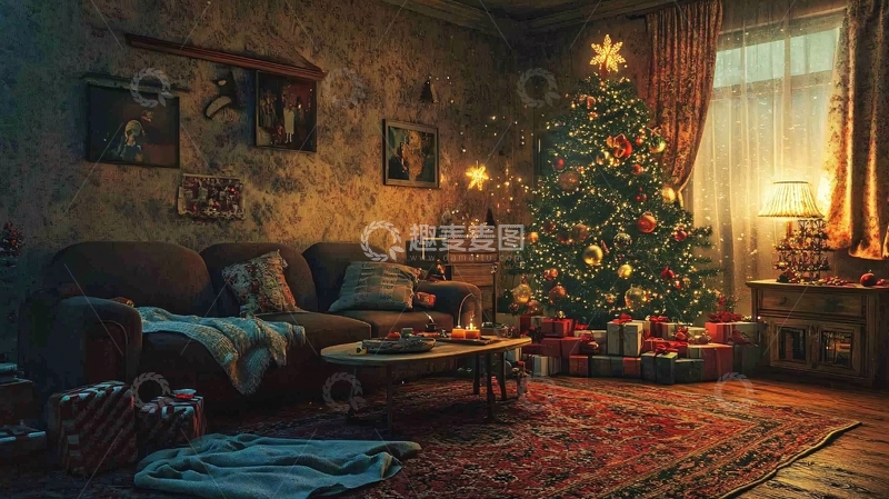 高清大图下载【趣麦麦图】温馨家园圣诞9
