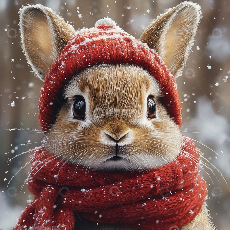 高清大图下载【趣麦麦图】兔年头像