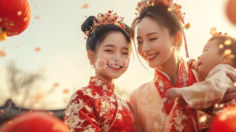 高清大图下载【趣麦麦图】汉服新娘