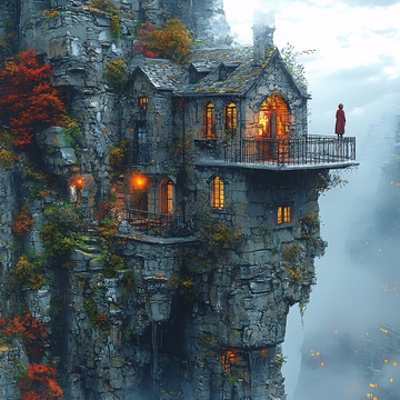 超现实主义的城堡