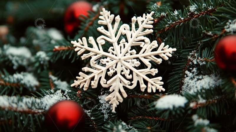 高清大图下载【趣麦麦图】唯美雪花11