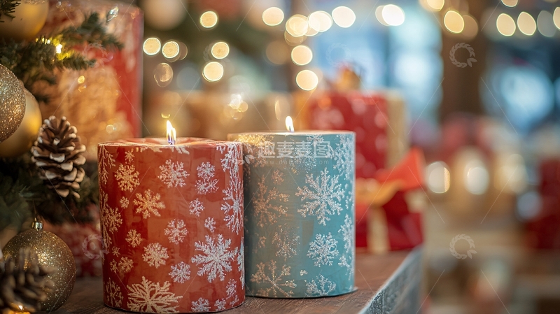 圣诞节蜡烛7